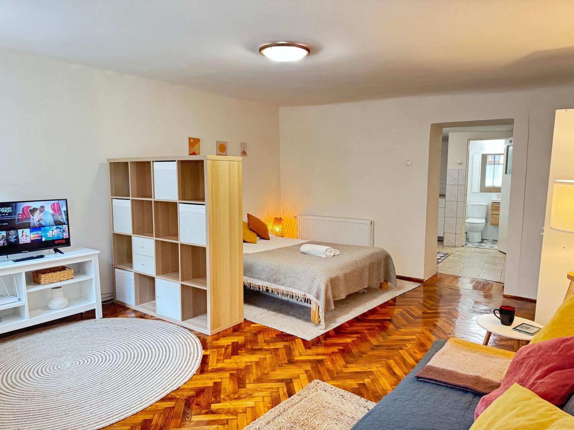 Charming Studio Ideal For Getaways Or Workations In Sibiu'S Medieval City Center Exterior foto