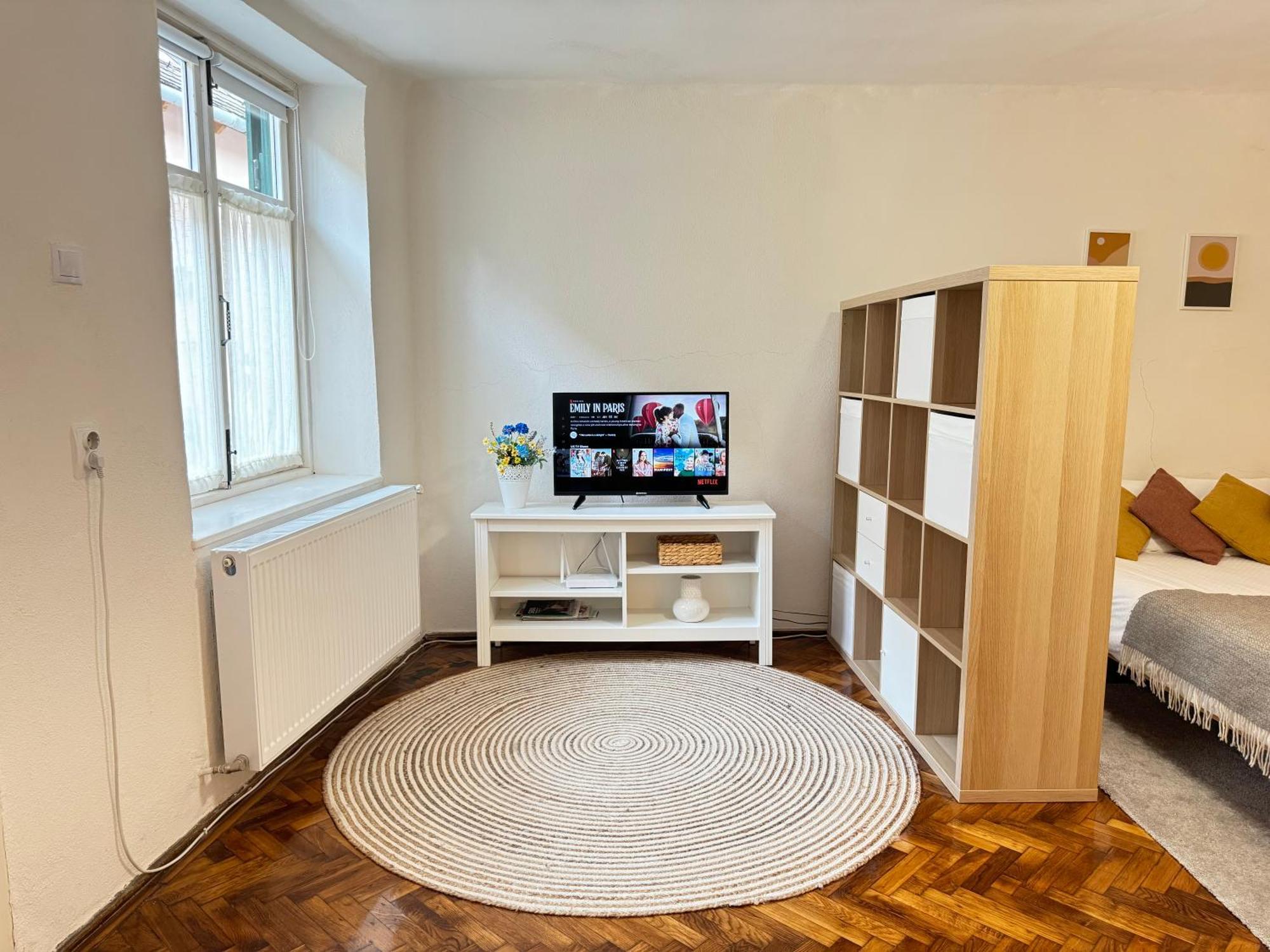 Charming Studio Ideal For Getaways Or Workations In Sibiu'S Medieval City Center Exterior foto